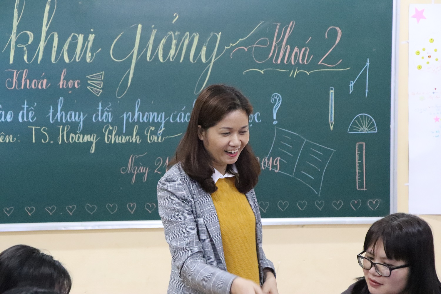 CÁC KHOÁ HỌC “LÀM THẾ NÀO ĐỂ THAY ĐỔI PHONG CÁCH DẠY HỌC” TẠI TRƯỜNG THCS PASCAL