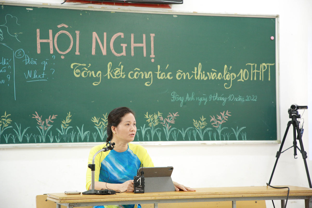 Hội nghị ôn thi vào lớp 10 THPT năm 2022